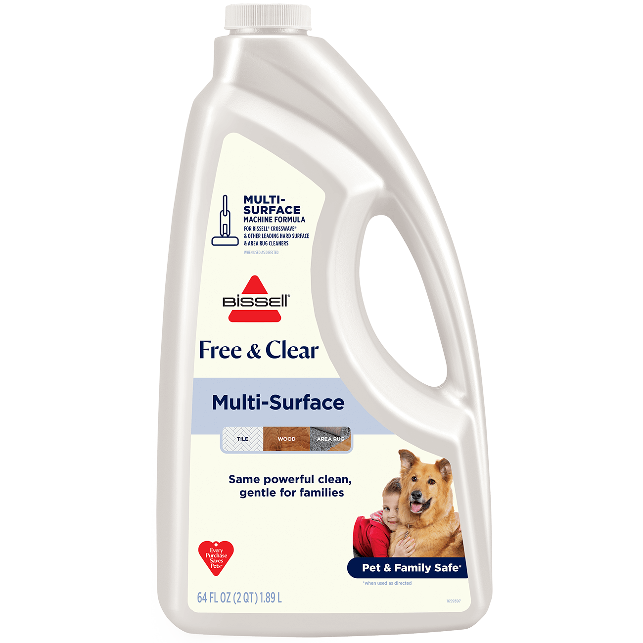 Multi-Surface Free & Clear Cleaning Formula (64 oz.)